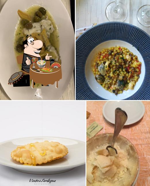 Platti al Ristorante Vento di Sardegna