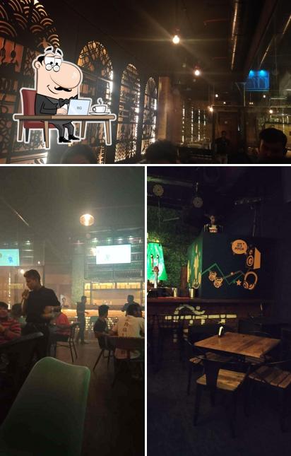 Check out how The Orange Mint Lounge - Vashi looks inside