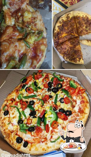 Try out various types of pizza
