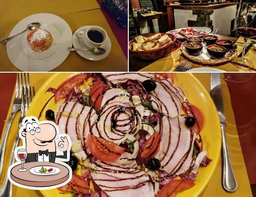 Platti al Hosteria del Bricco