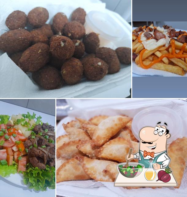 Salada de beterraba em Arenas bar & Espetinhos