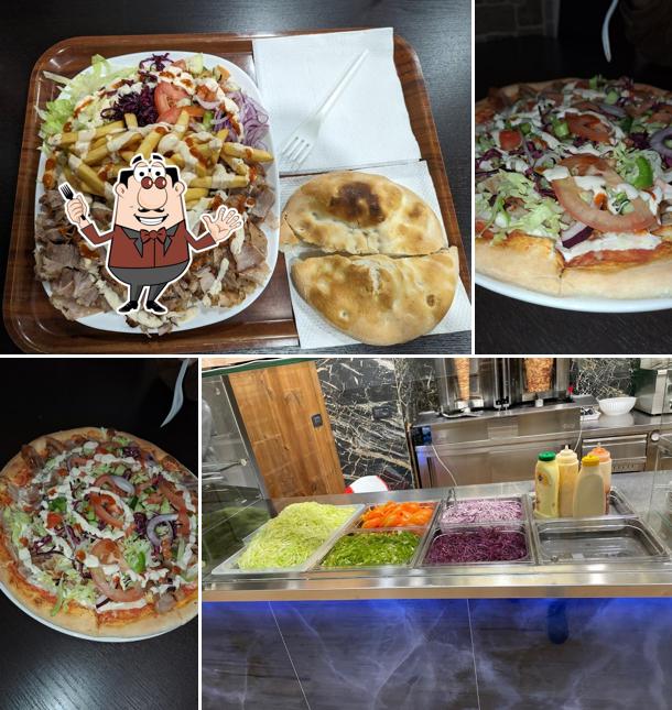 Panino con maiale stirato al Istanbul pizza & kebap