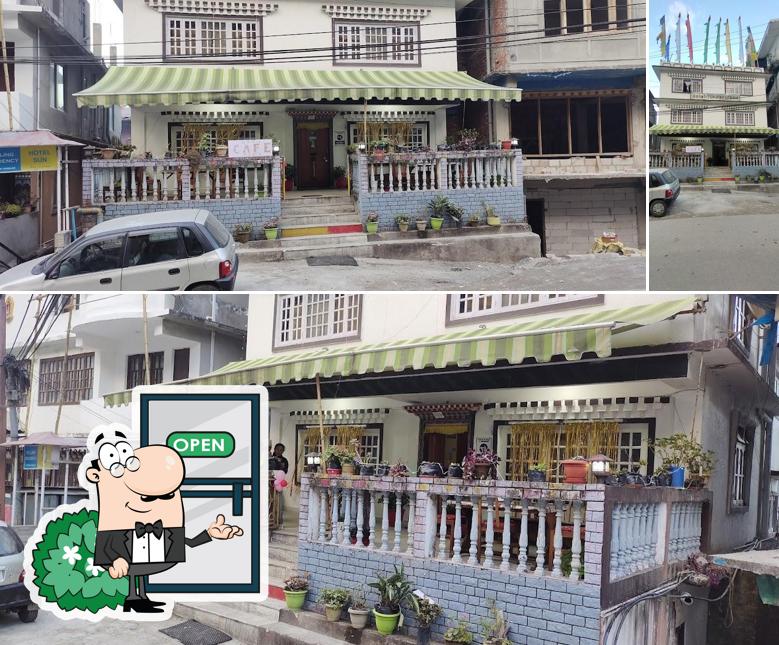 The exterior of Zemma Cafe