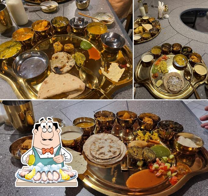 Oysters at Social Gujarati Restaurant