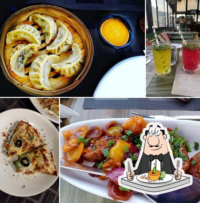 Food at The Monkey House Cafe