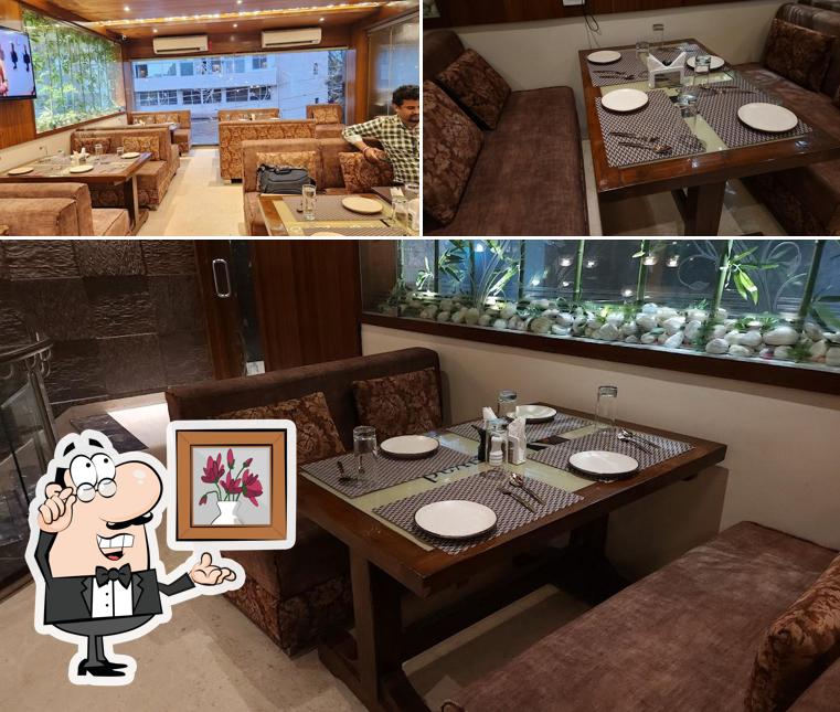 The interior of Amayra Multicuisine Restaurant