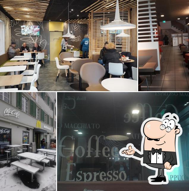 Gli interni di McDonald’s