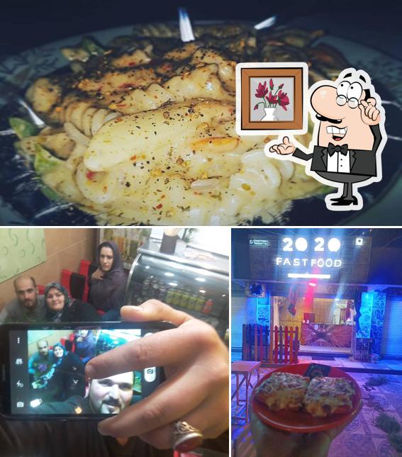 This is the photo showing interior and food at 20 20 FAST FOOD