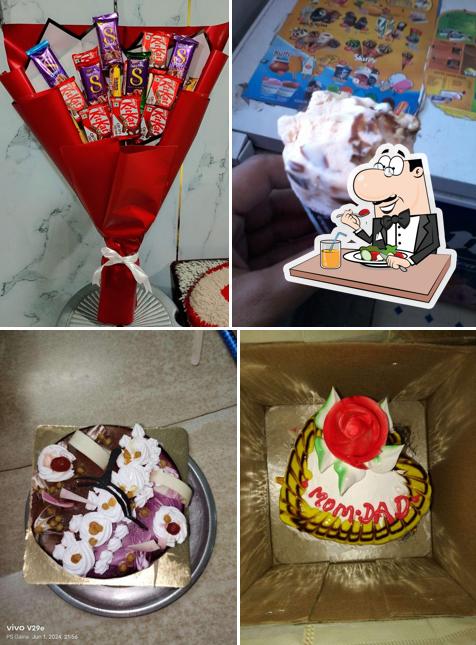 Food at Jugal Ji bakery and cake shop