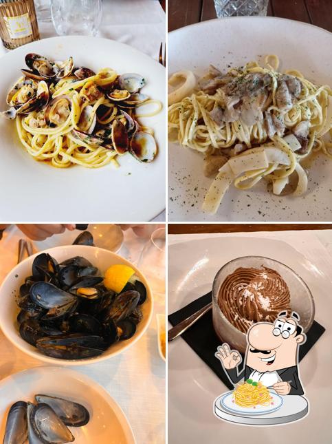 Spaghetti alla carbonara al La Cambusa Arenzano