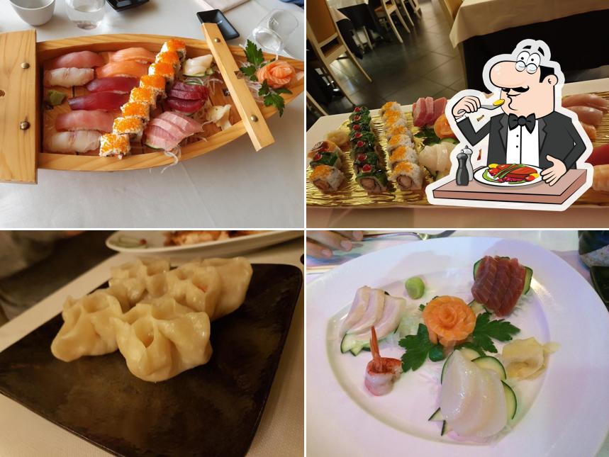 Cibo al Ristorante Giapponese Tokyo