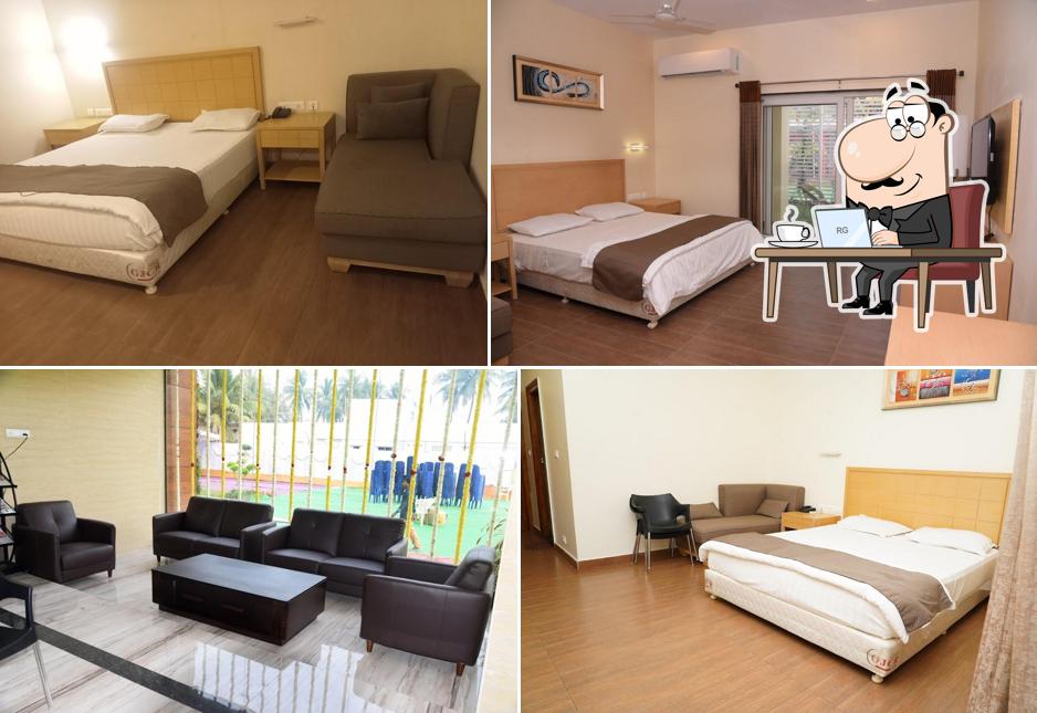 The interior of Babu & Babu Convention and Rooms