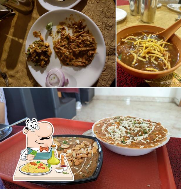 Food at Hotel Saheba Restaurant & Lodging
