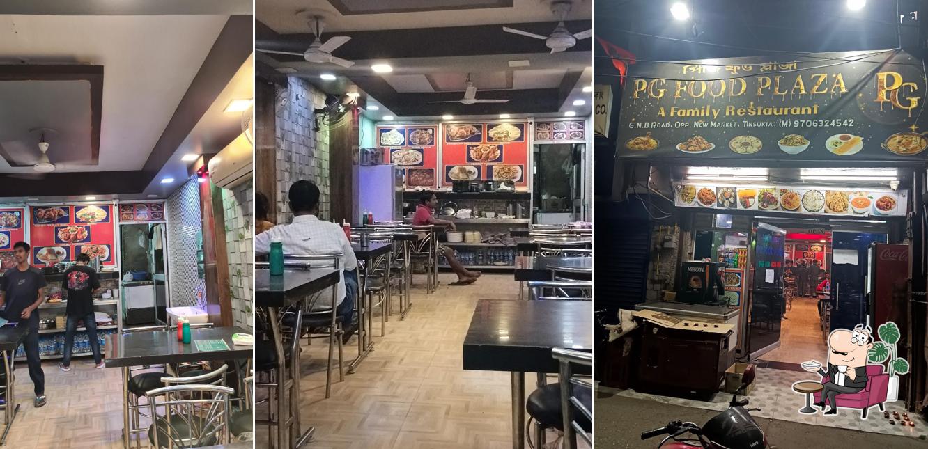Check out how PG FOOD PLAZA looks inside