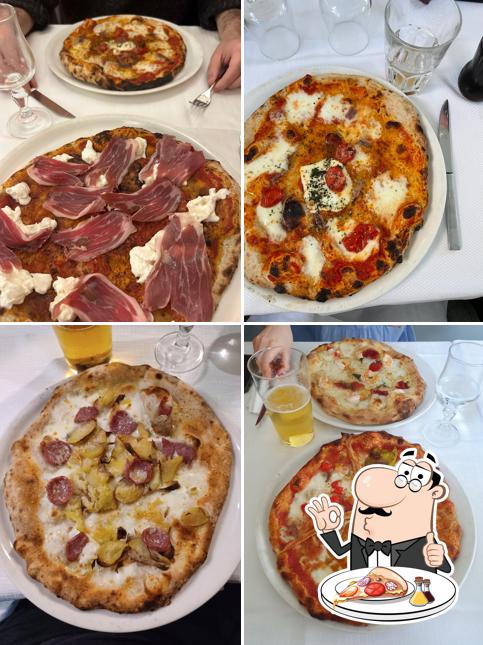 A Pizzeria Montegrigna Tric Trac, puoi prenderti una bella pizza