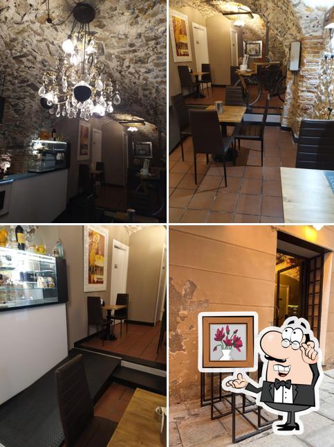 Gli interni di Caffetteria dell'angolo