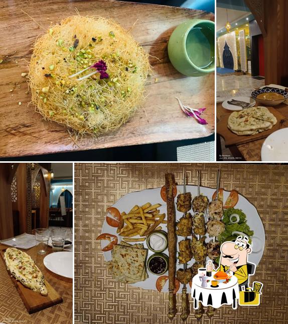 Food at AAYAT restaurant