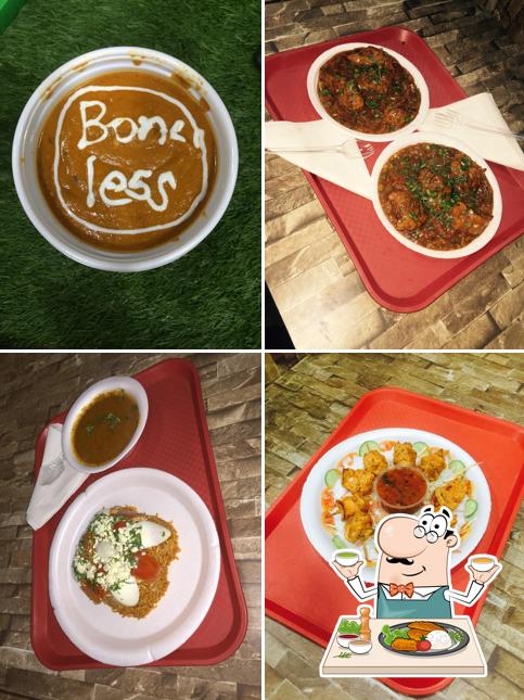 Food at BUNS & GUNS AWAS VIKAS