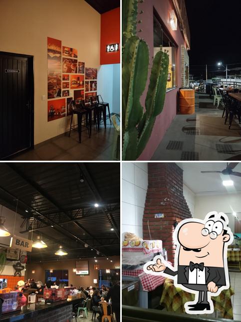 O interior do Bolão Big Burger