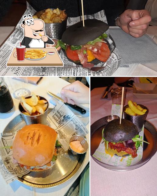 Patatine fritte al Burgheria steak-house da Bindo