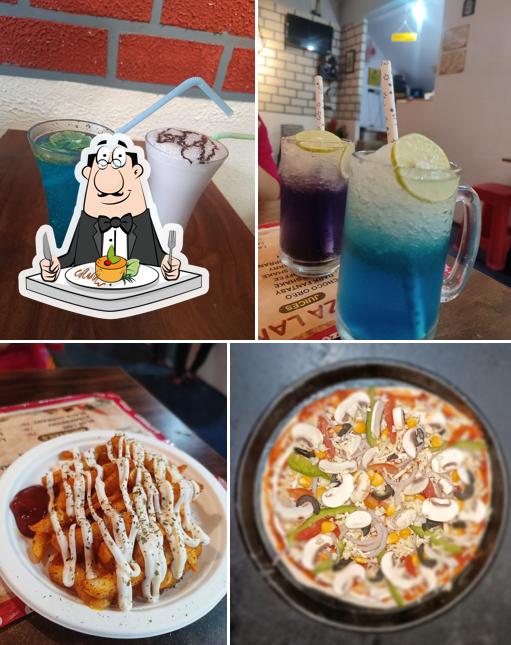 Meals at The pizza land