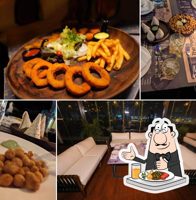 Food at The Perch Rooftop Restaurant