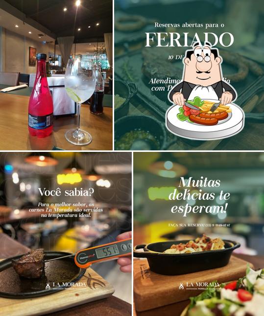 Comida em La Morada Parrilla