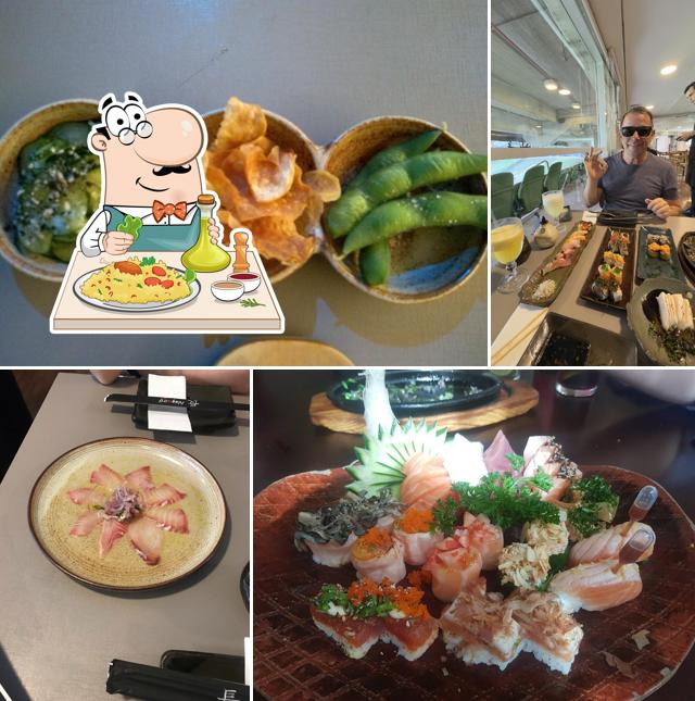 Platos en Nagairô Sushi - Allianz Parque