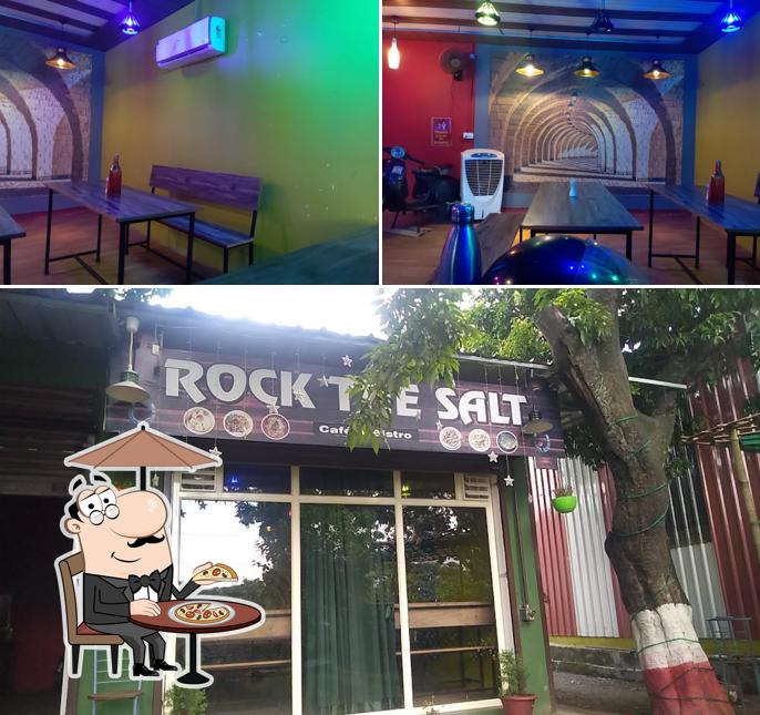 The exterior of Rock the salt