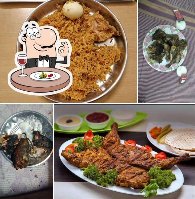 Food at Charcoal HUB