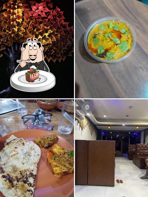 Chocolate cake at Haveli Restaurant