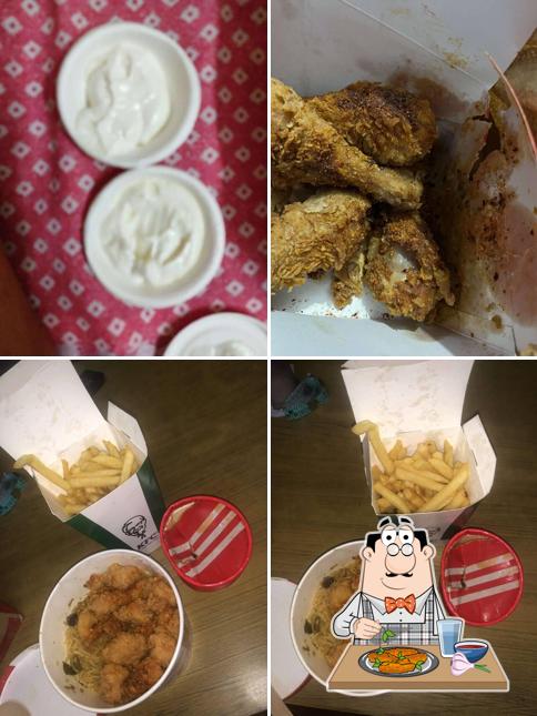Chicken wings at KFC