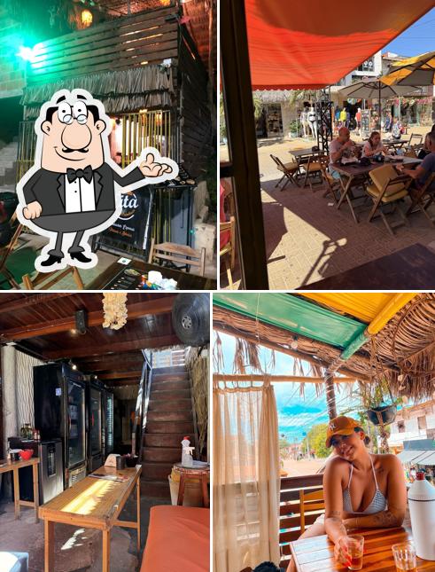 O interior do Eita Food Cumbuco