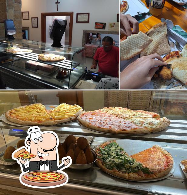 Scegli tra le svariate varianti di pizza