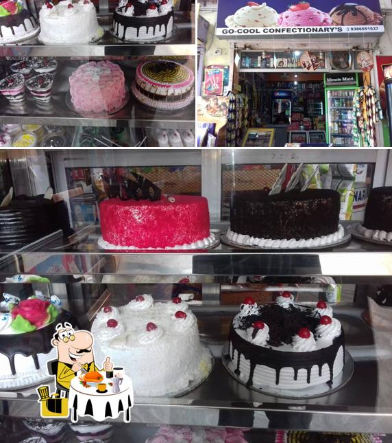 Among various things one can find food and interior at Go Cool Confectionary's