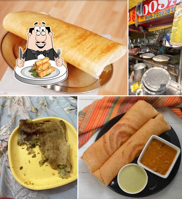 Spring rolls at Raju Dosa