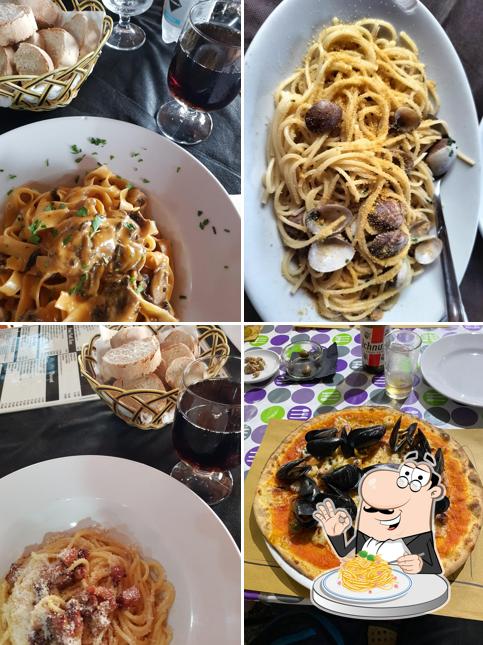 Spaghetti alla carbonara al Ristorante Pizzeria Da Caterina