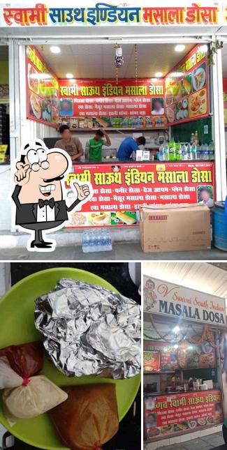 The interior of Swami South indian masala dosa