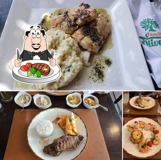 Bife em Restaurante Família Oliveira