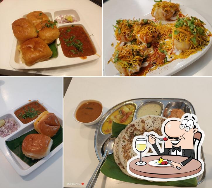 Food at Sandarshini Hotel