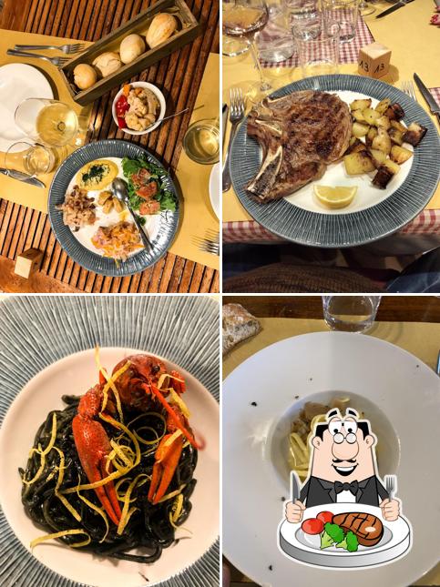Bistecca al Trattoria La Cascina In Città