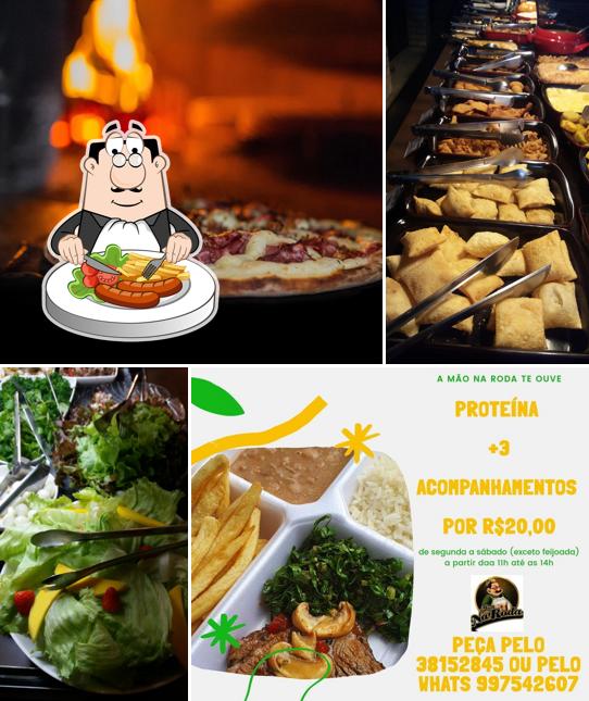 Comida em Mão na Roda