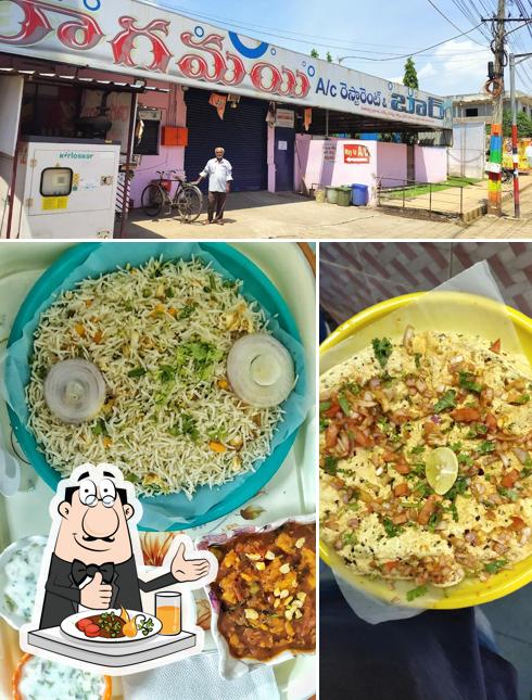 Take a look at the picture showing food and exterior at Raghamai Bar and Restaurant