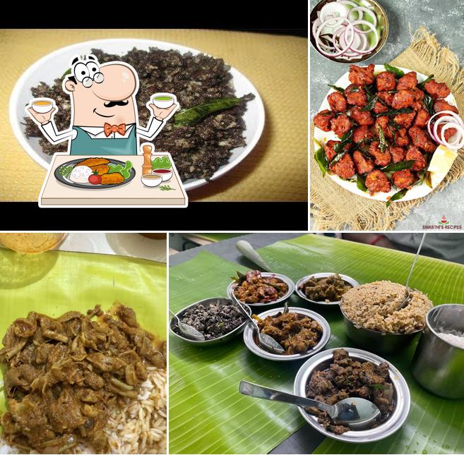 Food at Bharani Mess