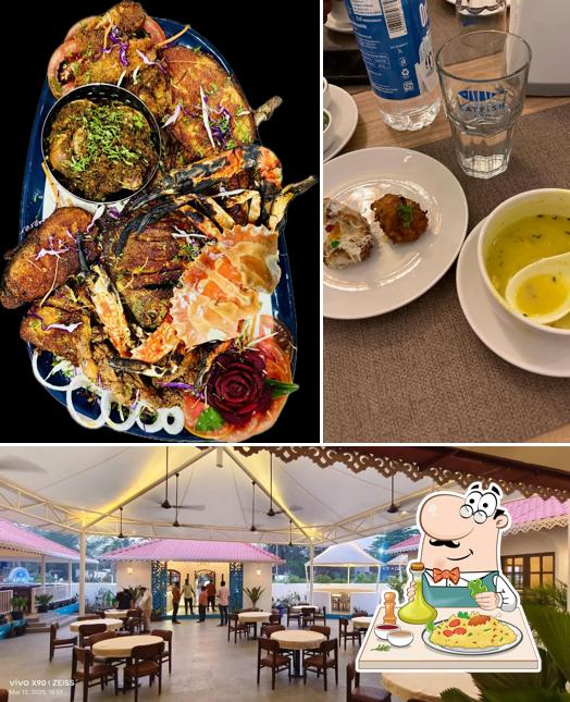 The restaurant's food and interior