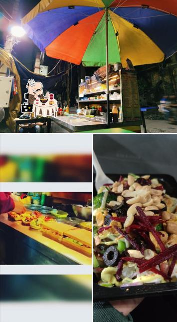 The picture of food and exterior at Fresh Avenue