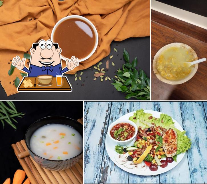 Clam chowder at Mamee Soups Kodambakkam