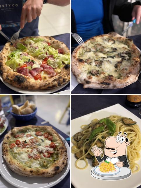 Spaghetti alla carbonara al Ristorante Nettuno