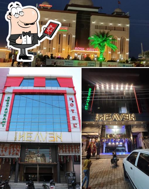 The exterior of The Heaven Restaurant & Hotel - Best Hotel In Sirsa