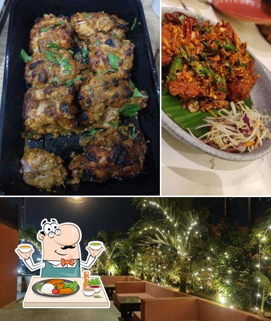 The photo of food and interior at Ambaram The RoofTop Kitchen